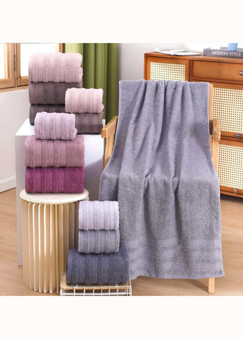 Homedec полотенце банное махровое 140х70 см абстрактный серый производство - Турция