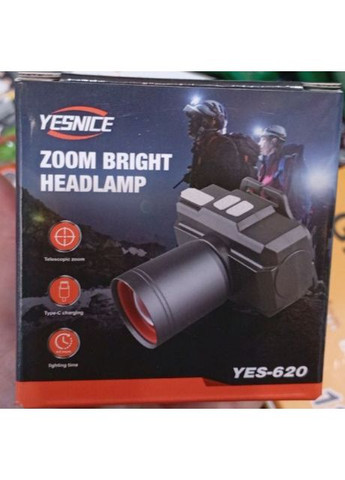 Налобный фонарь Yesnice Zoom Bright Headlamp YES-620 No Brand (371906456)