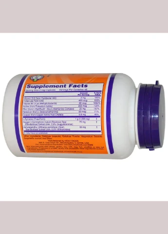 Підтримка Щитовидної Залози, Thyroid Energy,, 90 вегетаріанських капсул Now Foods (292006824)