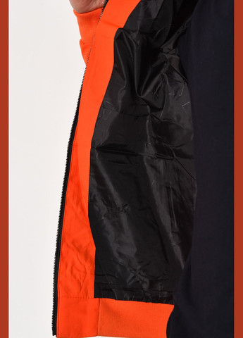 Помаранчева демісезонна куртка чоловiча демicезонна помаранчевого кольору Let's Shop