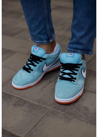 Белые демисезонные кроссовки мужские nike sb dunk low club 58 gulf найк сб данк No Brand