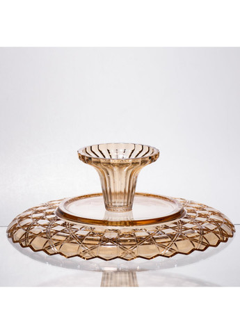 Фруктовщица на ножке из толстого стекла 29 см, Yiwu (365874046)