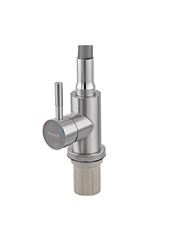 Змішувач для кухні SUS-011 Refl.Gray із силіконовим виливом (вилив сірий) (CH6481) Armata (369932800)