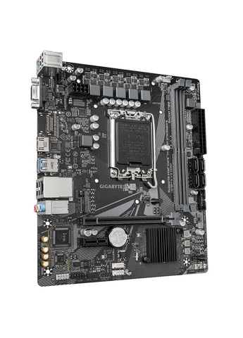 Материнська плата H610M H V3 DDR4 Socket 1700, microATX, для настільного ПК, Intel H610, 64 ГБ Gigabyte (342400683)
