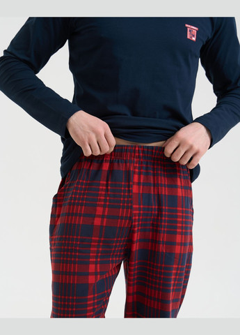 Чоловічий комплект зі штанами в клітку Tom John (327792394)