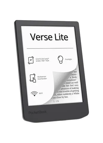 Электронная книжка-книга Verse Lite PB619 Midnight Grey (PB619-T-CIS) PocketBook (327793833)