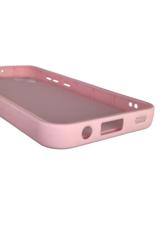 Чехол силиконовый Soft Touch с 3D принтом для Galaxy A05 (SM-A055) розовый (Полная защита камеры) Samsung (373670760)