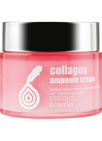 Крем для лица с коллагеном Collagen Ampoule Cream 70ml (602655-6133) Zenzia (368630494)