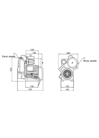 Насосна станція PZB750A 0,75 кВт Thermo Alliance (397569078)