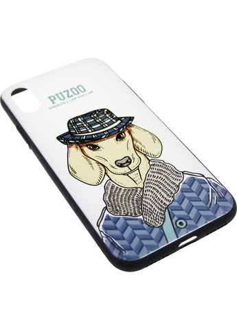 Чехолнакладка Artdog Phone iPhone X White Ravan PUZOO (301507512)