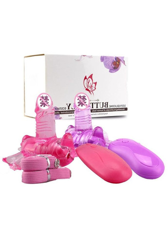 Вібратор Butterfly під трусики на пульті вагінально кліторальний Focus (303894760)