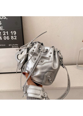 Женская сумка-мешок 638 кросс-боди с зеркалом No Brand (349442059)