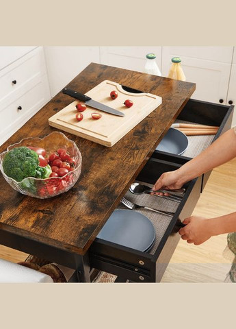 Стелаж візок Cosmo кухонний в стилі Loft Leobert (301865707)