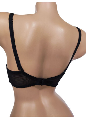 Чёрный корбей бюстгальтер Nadizi с косточками