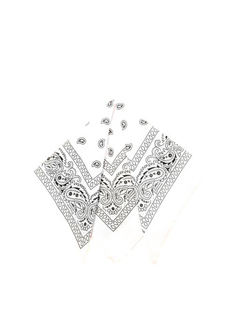 Хустка-бандана жіноча з принтом бавовна різнокольорова DIANA LuckyLOOK 380-080 (322780177)