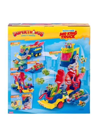 Ігровий набір Трак Містера Кінга з фігурками та гарматою Multicolor SuperThings (398202726)