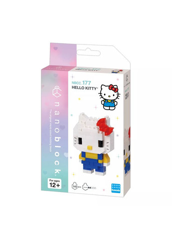 Конструктор Hello Kitty Хелоу Китти (124148) Nanoblock (362538573)