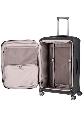 Чемодан на 4 колесах Priima L 91/102л Black (TL091649-01) Travelite (322206417)
