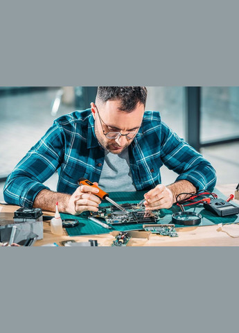 Паяльник аккумуляторный, 2500мАч, 4В, 450°С, встроенный светодиодный фонарь Neo Tools (314930560)