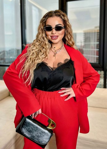 Классический брючный костюм тройка с блузкой No Brand (322022665)