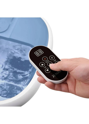 Массажер для ног с подогревом, массажем и спа NPFT-SPA02 Blue UA Naipo (360393819)