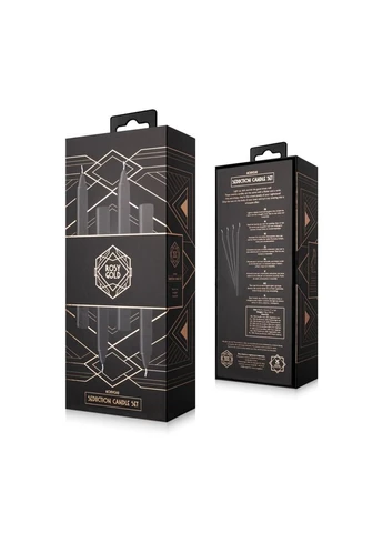 Набор свечей - Seduction Candle Set - Black Rosy Gold (388149056)