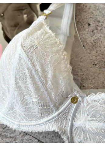 Білий бюстгальтер з м’якою чашкою без поролону на кісточках білий Lanny Mode