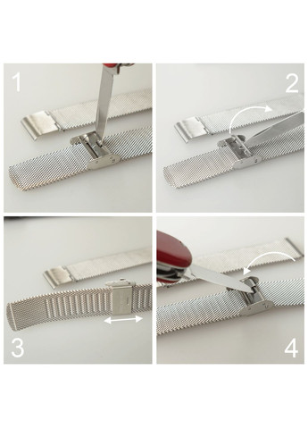 Часы Late white на металлическом браслете. Ziz 5006088 (338216242)