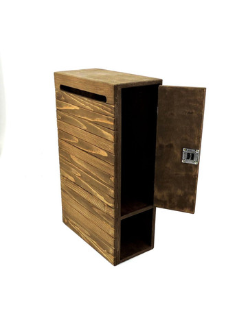 Поштова скринька з дерева Тобол капучино (ПЧТ-001209) No Brand (328960420)