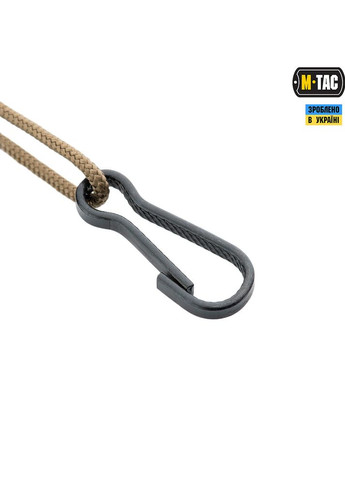 Шнур страховочный с D-кольцом койот M-TAC (315047620)