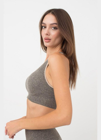 Топ жіночій безшовний на широких бретелях Giulia TOP ENERGY MELANGE (316683838)