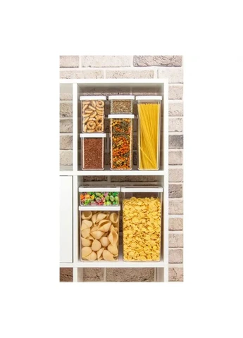 Емкость для сыпучих продуктов 1295-IH-белый (800 мл) IDEA HOME (387204662)