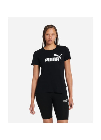 Футболка жіноча Essential Logo Tee Black 586295-01 Puma - (365961481)