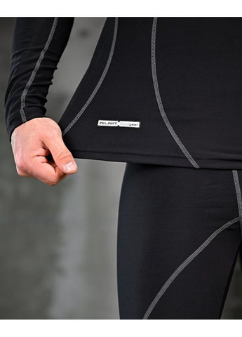 Армейское мужское активное термобелье черное No Brand (363222682)