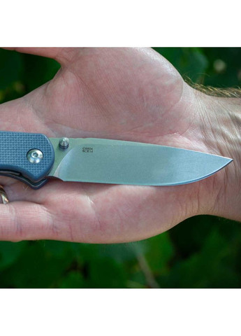 Складний ніж G6804-GY - сталь 8Cr14Mov, сіра рукоять Ganzo (363132504)