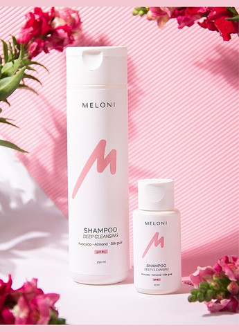 Шампунь для глибокого очищення Deep Cleansing Shampoo pH8.1 250ml (1367966-14299149) Meloni (368621363)