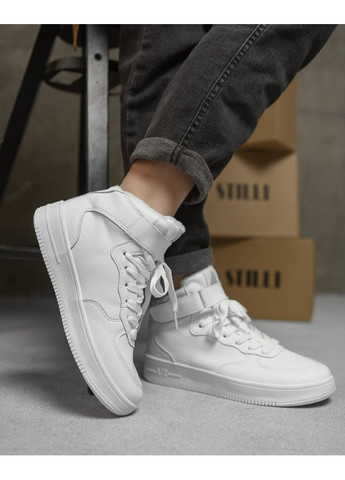 Зимние женские кроссовки Air white No Brand белые зима (359401569)