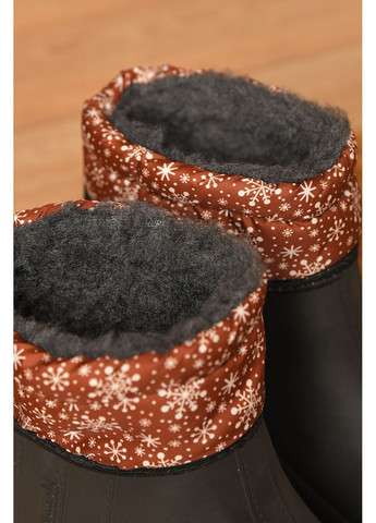 Дутики жіночі на хутрі чорного кольору Let's Shop (366063175)