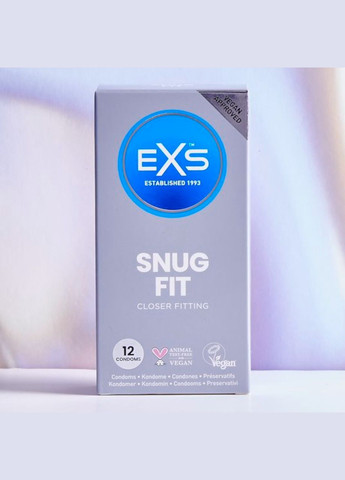 Презервативи щільно прилягаючі "Snug Fit" №12 EXS (307151741)