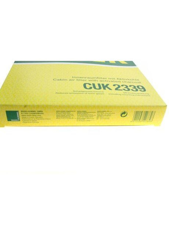 Фильтр салона BMW Z4 (E85/E86/E89) 02-16 (угольный) FILTER CUK 2339 UA63 Mann Filter (347156464)