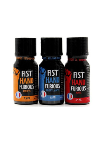 Poppers / попперс FIST HAND FURIOUS Amyle 15ml France ORIGINAL (349744602)