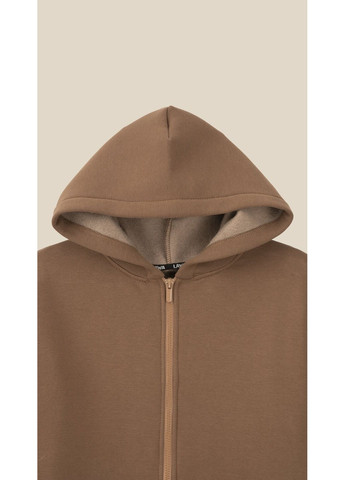 Толстовка однотонная мужская MBC02334 Кофейный shop (2888000024831) LAWA (365590900)