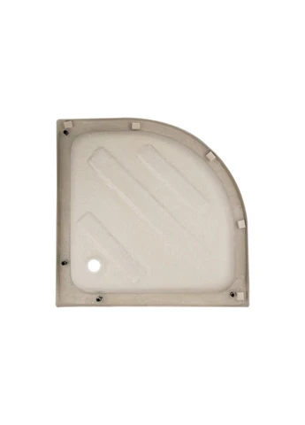 Latwa SC90x90.SAT.MID.FR Душова кабіна напівкругла, скло Frost 4 мм + Душовий піддон KAPIELKA ST90x90x26, з панеллю LIDZ (397098449)