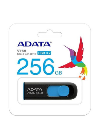 Флешка 256 ГБ USB 3.2 A-DATA UV 128 ADATA (293345879)