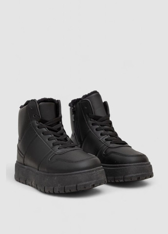 Кроссовки женские зимние на меху,, 248RMB07 Ager чёрные всесезоны (346054911)