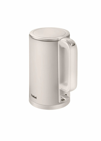 Электрочайник Thermo Protect, 1.5л, пластик, нержавеющая сталь, бежевый Tefal (315503335)