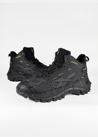 Чорні Зимовий кросівки зимові чоловічі reebok zig kinetica 2,5 edge winter gore-tex black fur | рібук зіг кінетіка 2,5 едж чорні з хутром No Brand