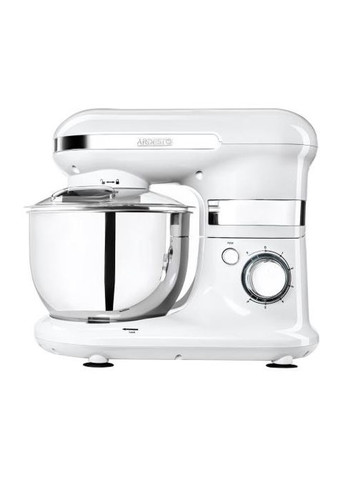 Планетарний міксер KSTM-8040 800Вт, 6 скор. +турбо, вінчик, насадка для змішування, А-подібна насадка, білий Ardesto (314778666)
