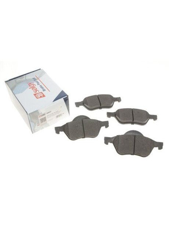 Комплект тормозных колодок 209247 Solgy (370548930)