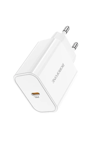 Блок живлення — адаптер Easy Speed single port charger BA57A 20W білий Borofone (279553890)